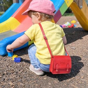 iimo Red Mini Crossbody Bag | Kids Purse | Adjustable Strap ♥️